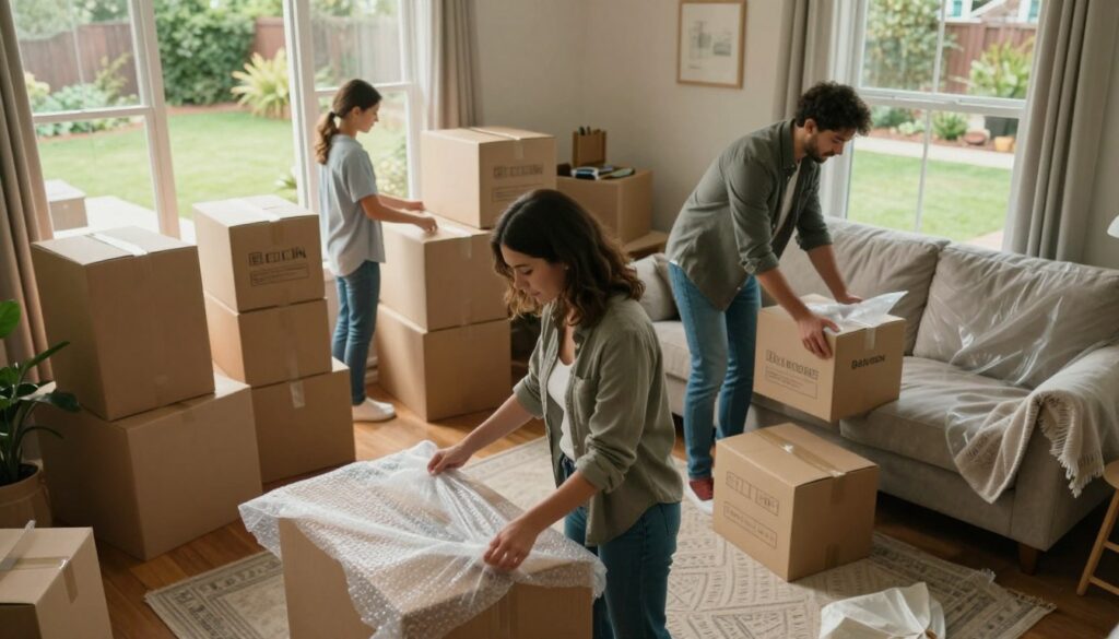 Preparing your home for the moving crew