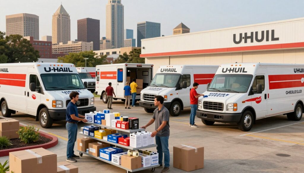 U-Haul and Moving Locations in Greenville and Dallas