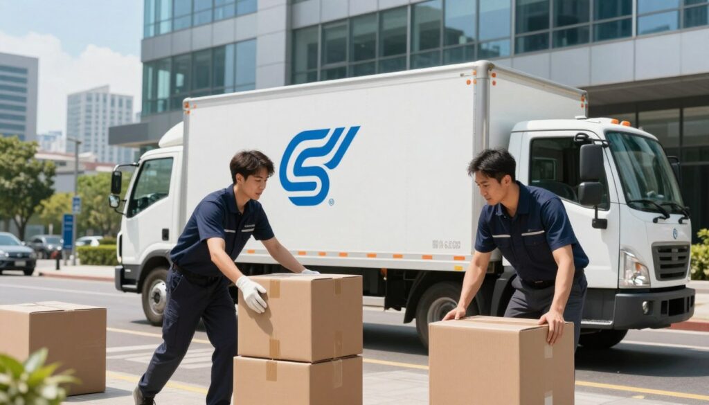 commercial moving company